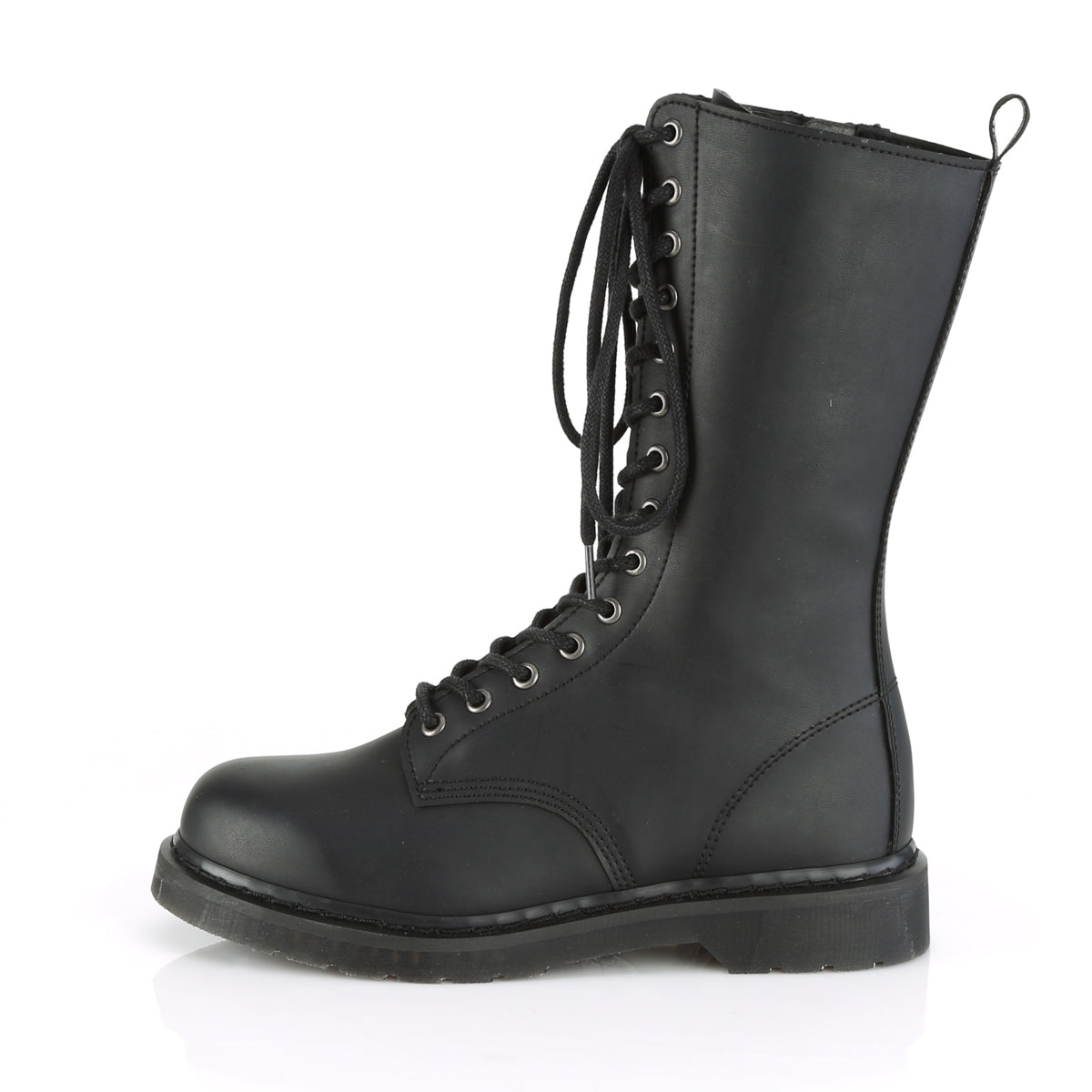 DemoniaCult Mens Boots BOLT-300 Blk Vegan Leather