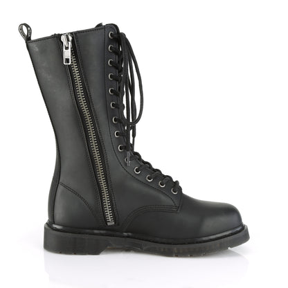 DemoniaCult Mens Boots BOLT-300 Blk Vegan Leather