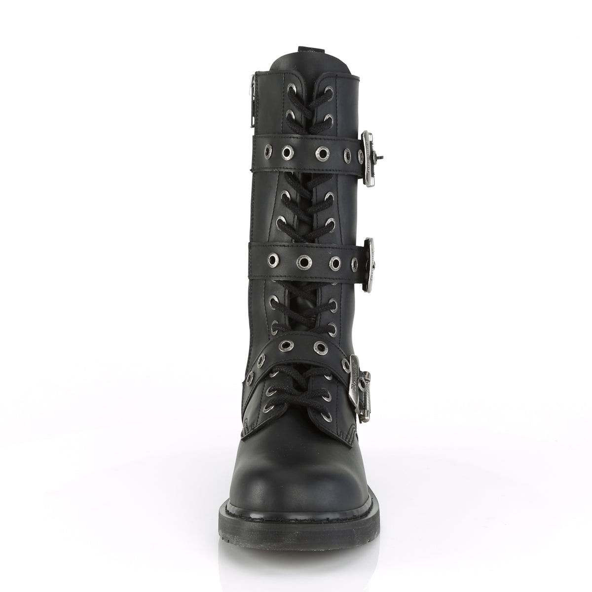DemoniaCult Mens Boots BOLT-330 Blk Vegan Leather
