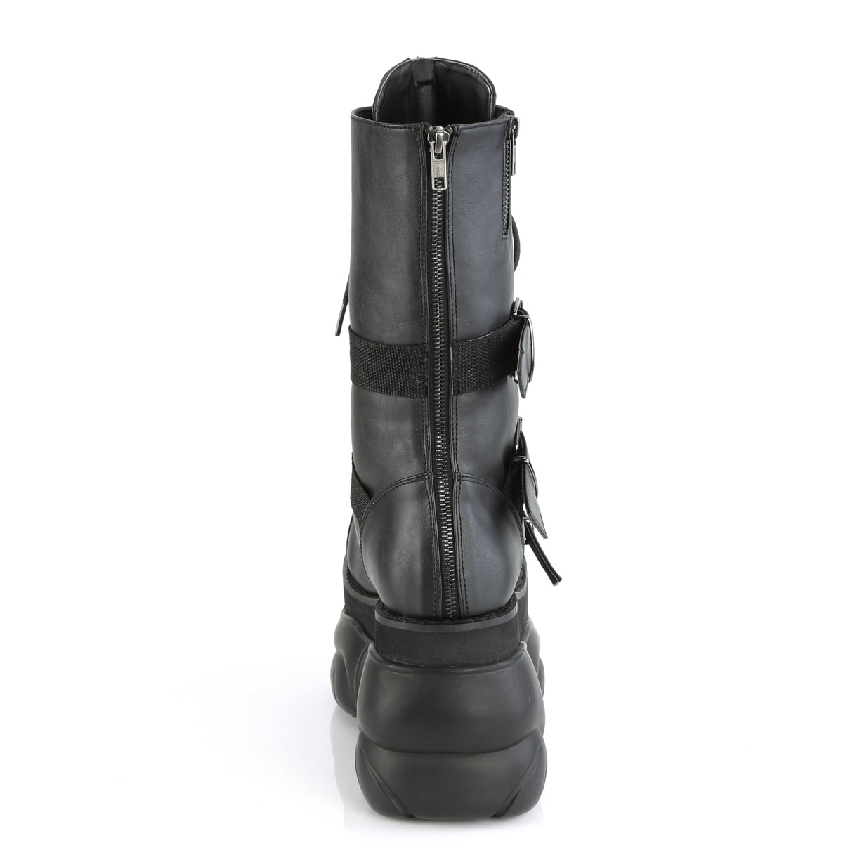 DemoniaCult Mens Boots BOXER-230 Blk Vegan Leather