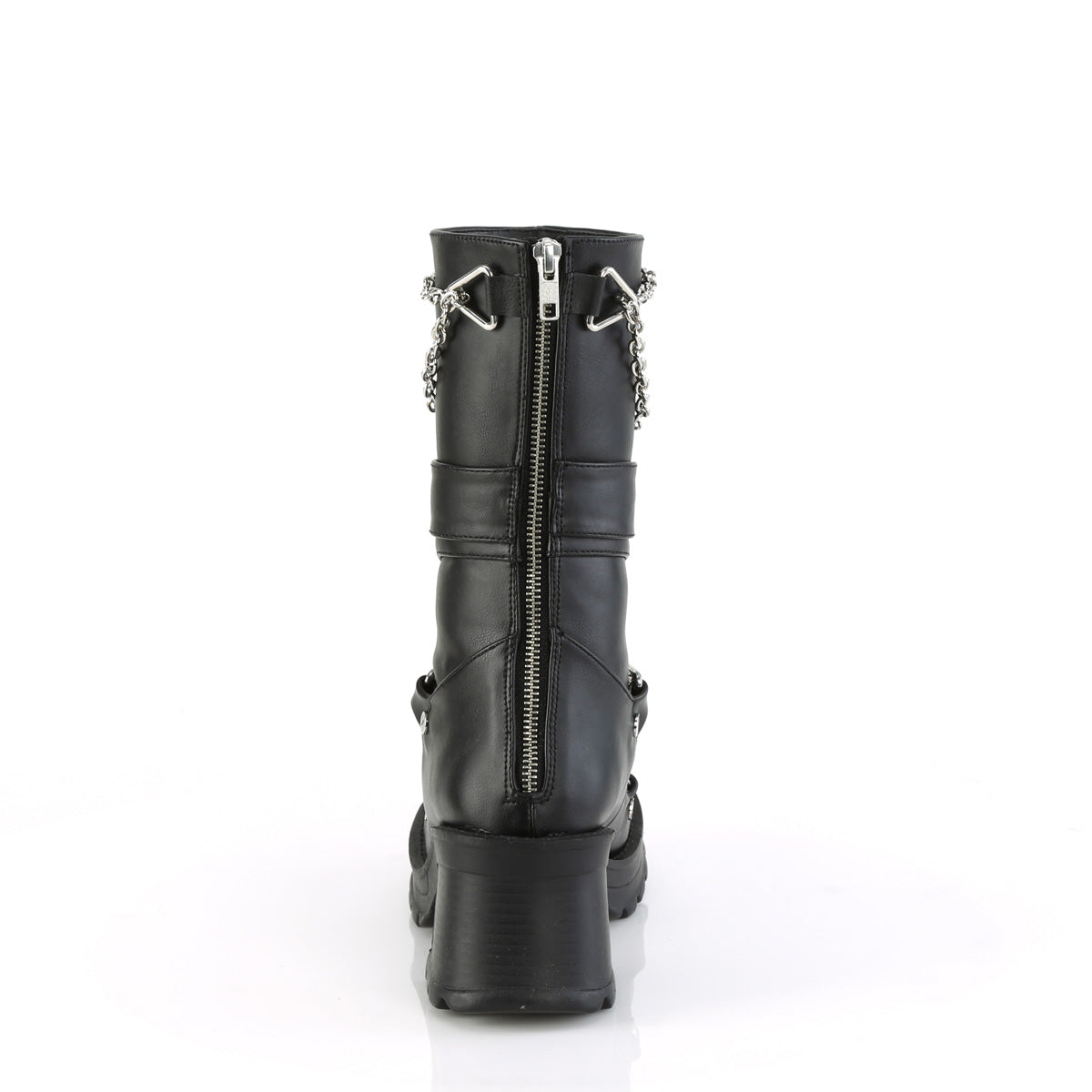 DemoniaCult  Boots BRATTY-120 Blk Vegan Leather