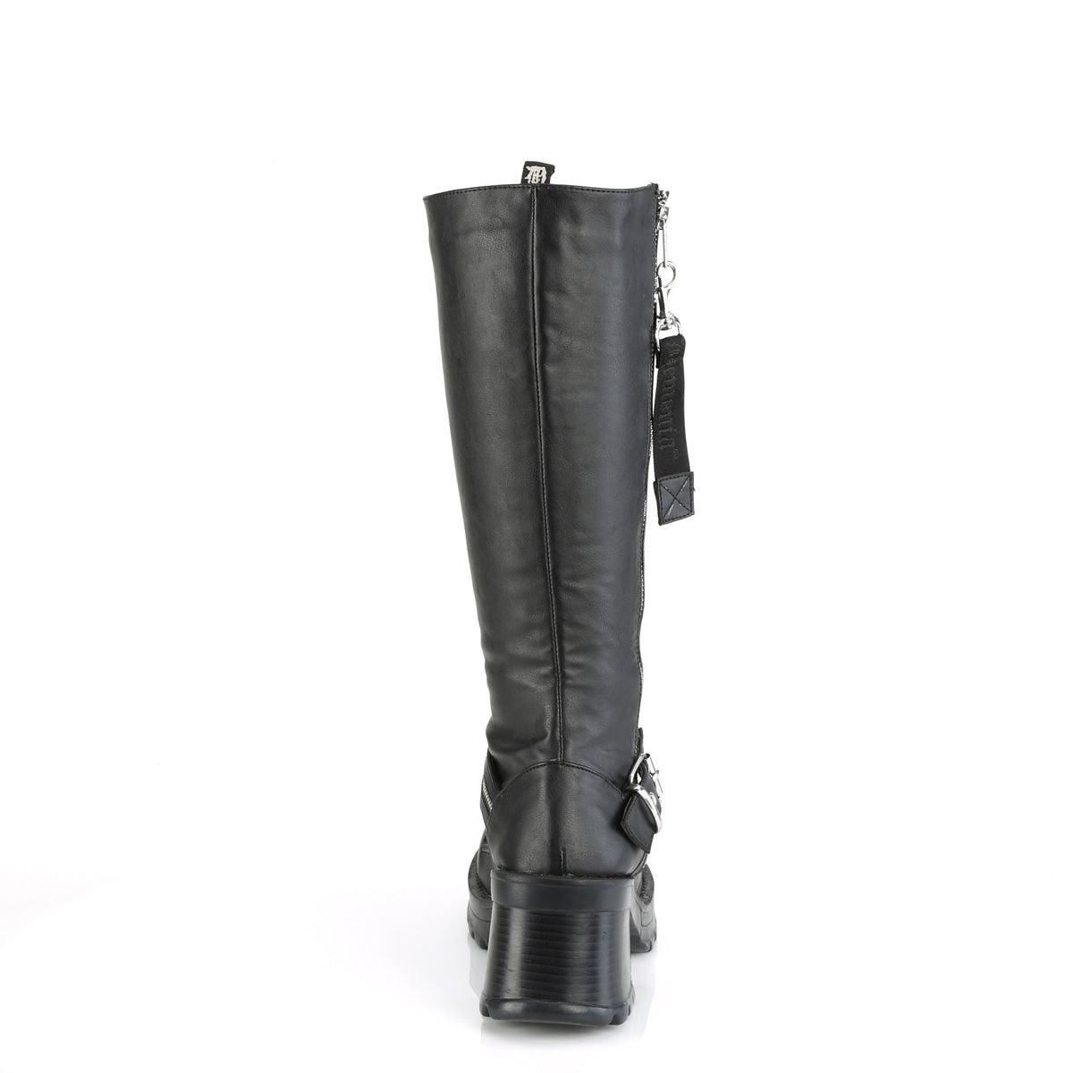 DemoniaCult  Boots BRATTY-206 Blk Vegan Leather