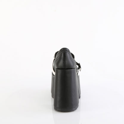 DemoniaCult   CAMEL-58 Blk Vegan Leather