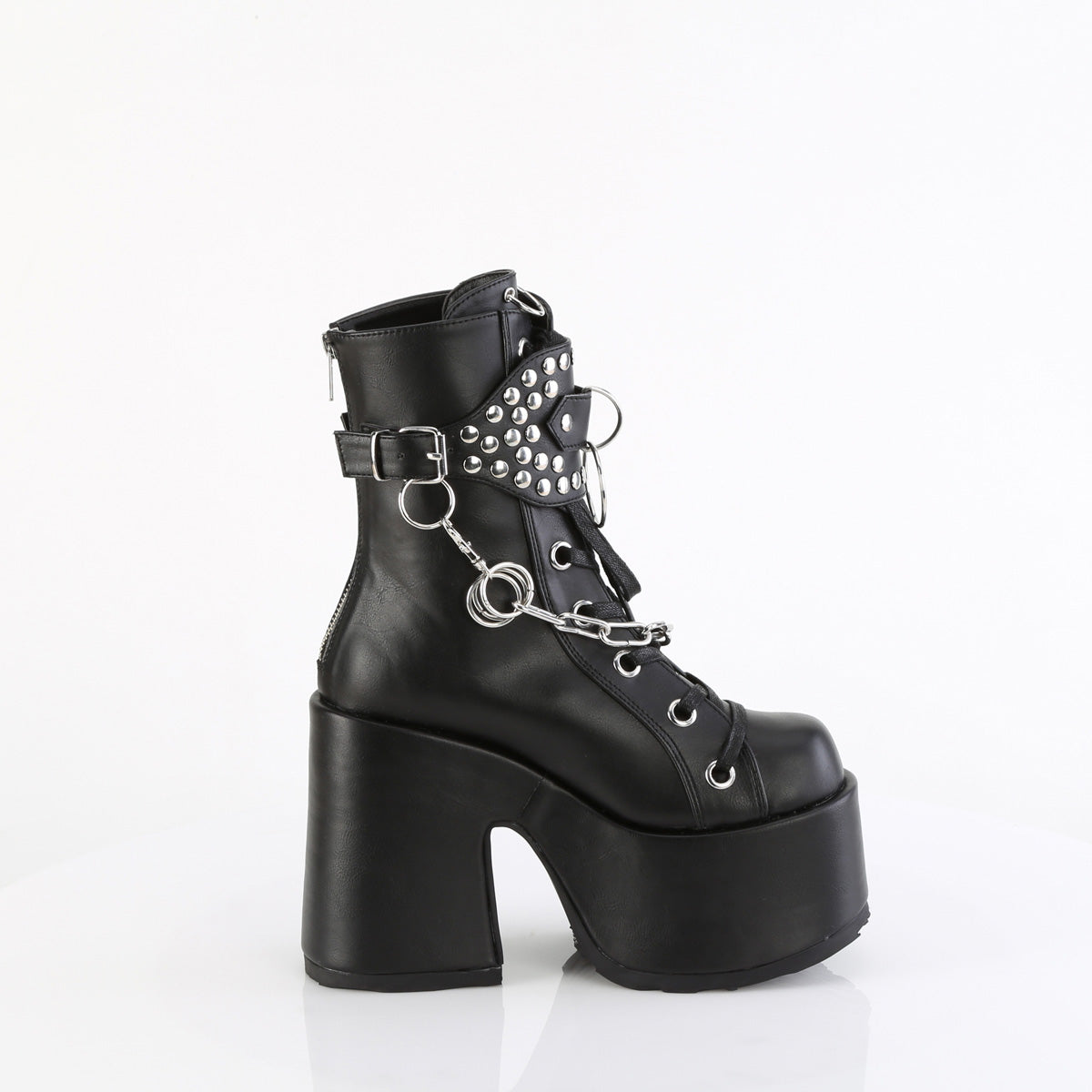 DemoniaCult   CAMEL-65 Blk Vegan Leather