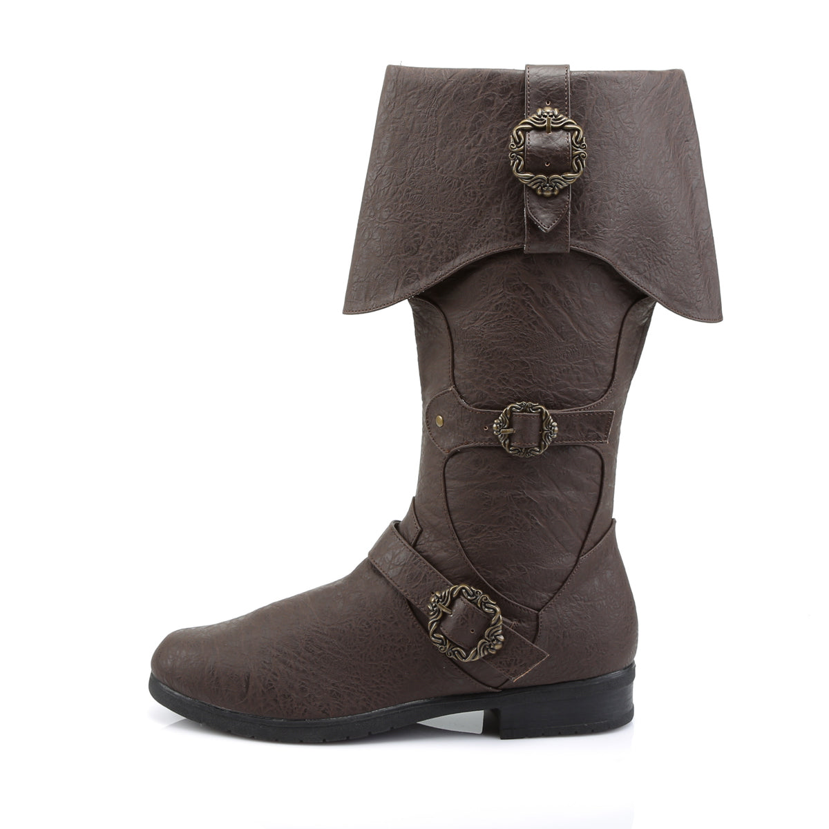 Funtasma Mens Boots CARRIBEAN-299 Brown Distressed Pu