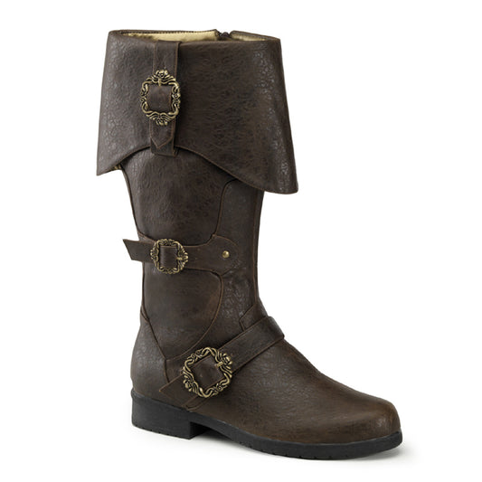 Funtasma Mens Boots CARRIBEAN-299 Brown Distressed Pu