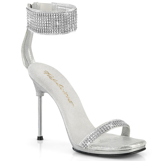 Fabulicious   CHIC-40 Slv Shimmery Fabric-RS/Slv