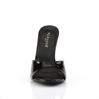 Pleaser Womens Pumps CLASSIQUE-01 Blk Pat