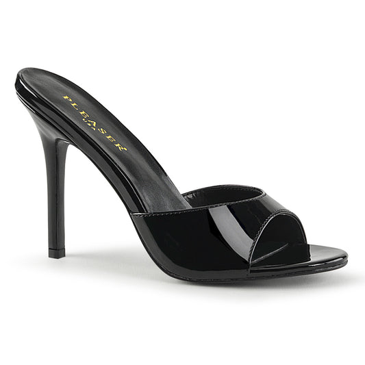 Pleaser Womens Pumps CLASSIQUE-01 Blk Pat