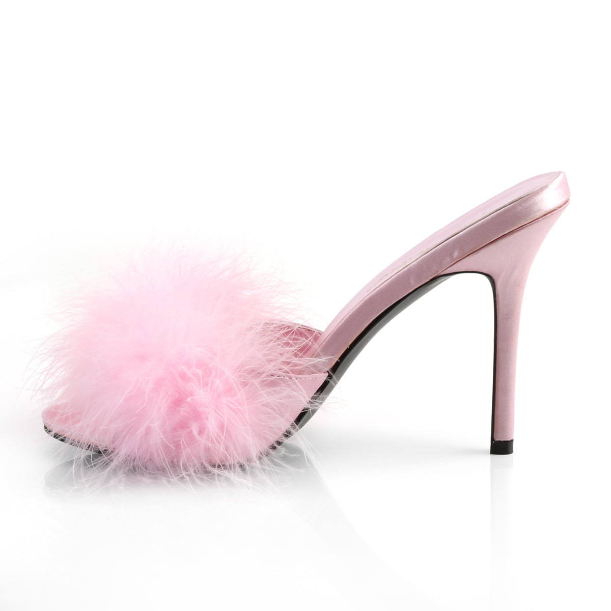 Fabulicious Womens Sandals CLASSIQUE-01F B. Pink Pu-Fur