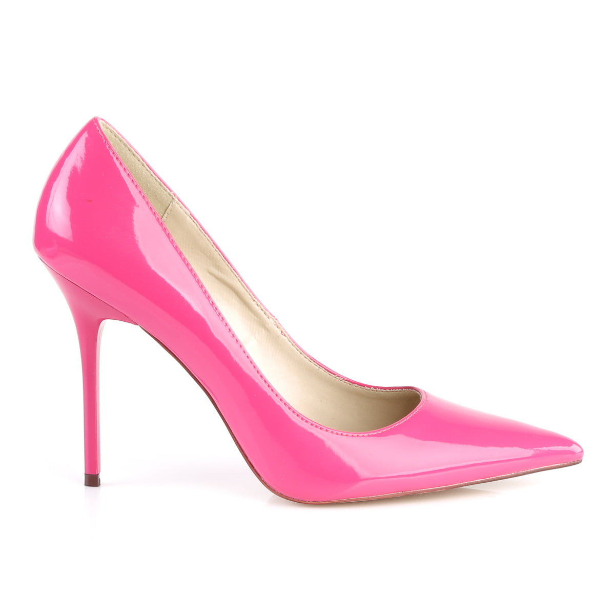 Pleaser Womens Pumps CLASSIQUE-20 H. Pink Pat