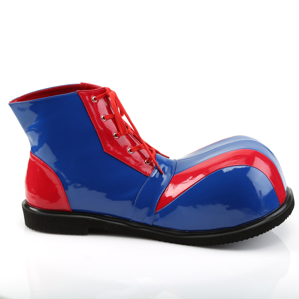 Funtasma Womens Low Shoe CLOWN-05 Red-Blue Pat
