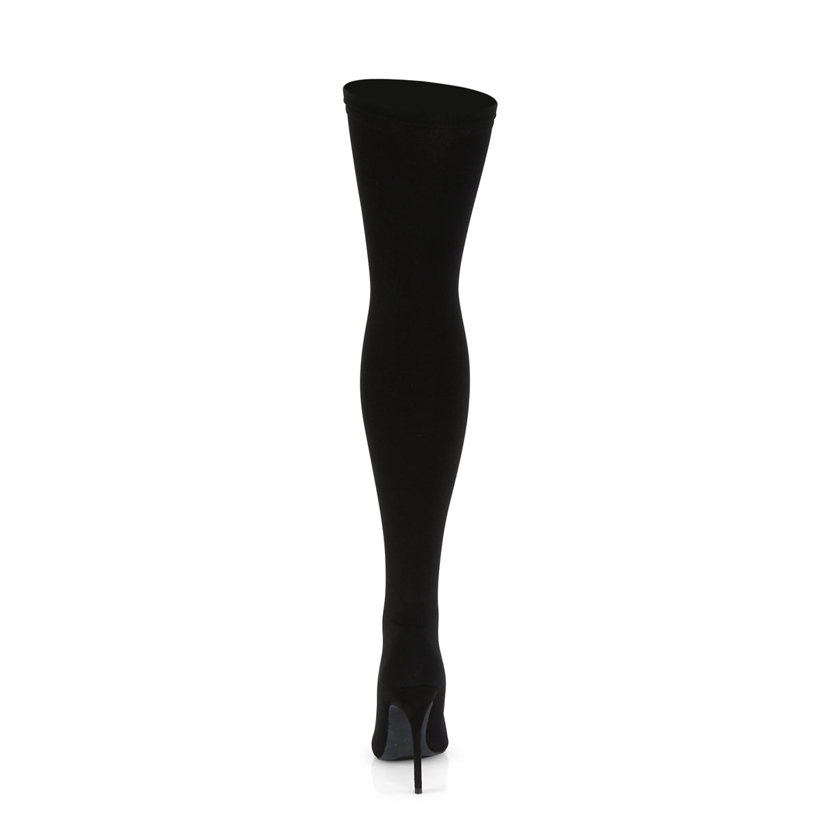 Pleaser Womens Boots COURTLY-3005 Blk Nylon