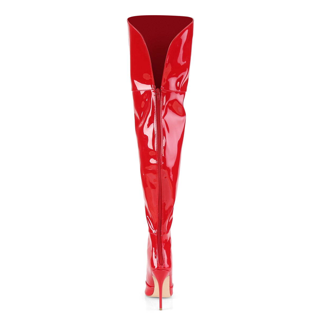 Pleaser Womens Boots COURTLY-3012 Red Patent