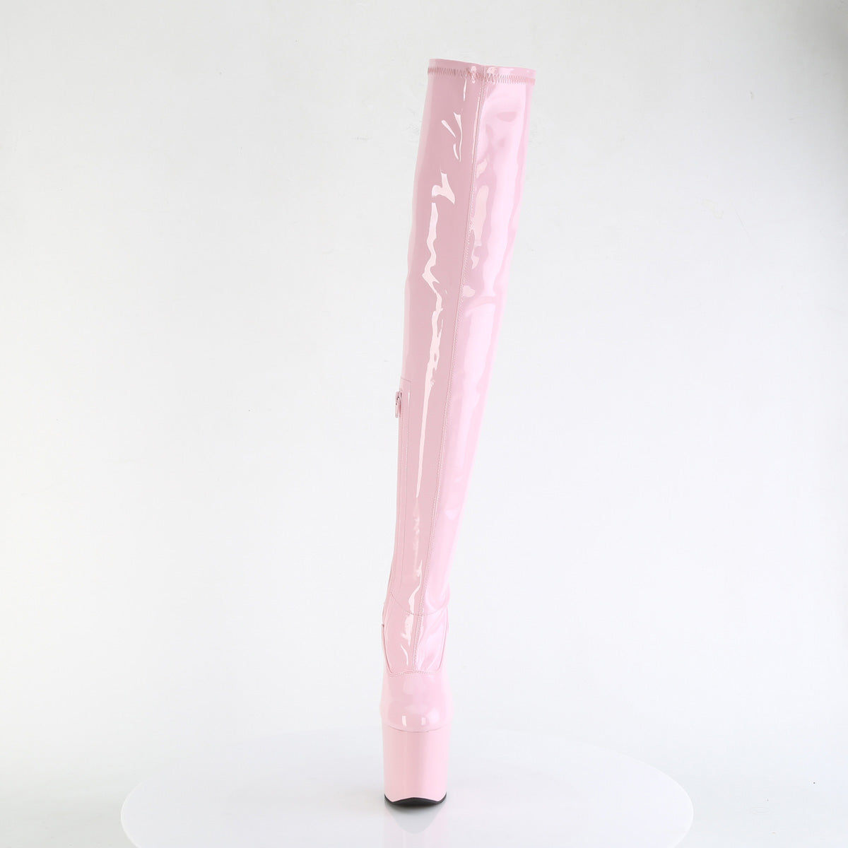 Pleaser  Boots CRAZE-3000 B. Pink Str. Pat/B. Pink