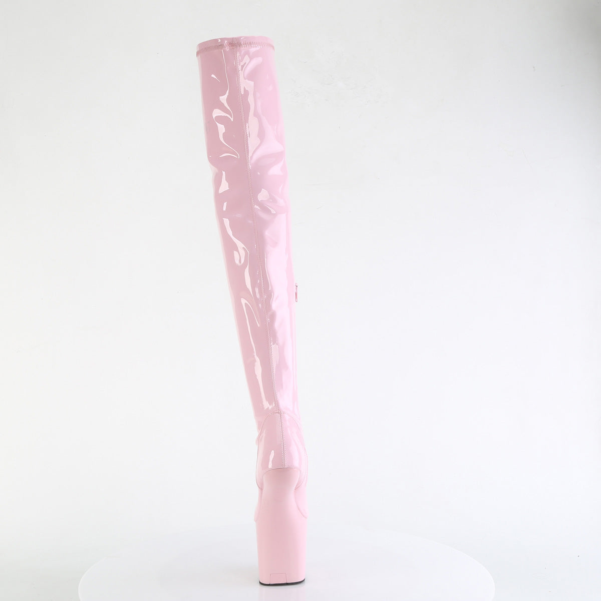 Pleaser  Boots CRAZE-3000 B. Pink Str. Pat/B. Pink