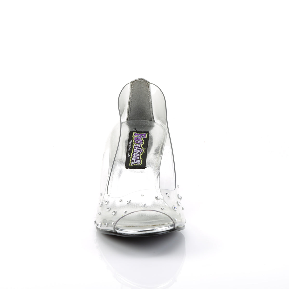 Funtasma Womens Pumps CRYSTAL-100 Clr Lucite