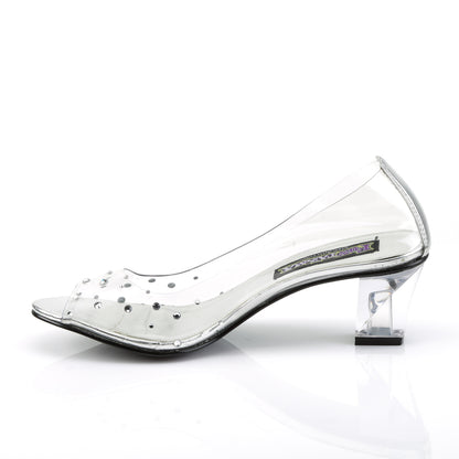 Funtasma Womens Pumps CRYSTAL-100 Clr Lucite