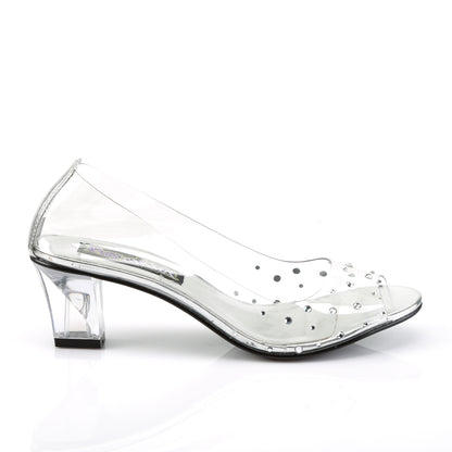 Funtasma Womens Pumps CRYSTAL-100 Clr Lucite