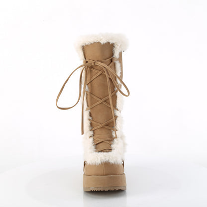 DemoniaCult   CUBBY-311 Camel Vegan Suede