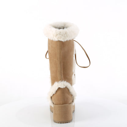 DemoniaCult   CUBBY-311 Camel Vegan Suede