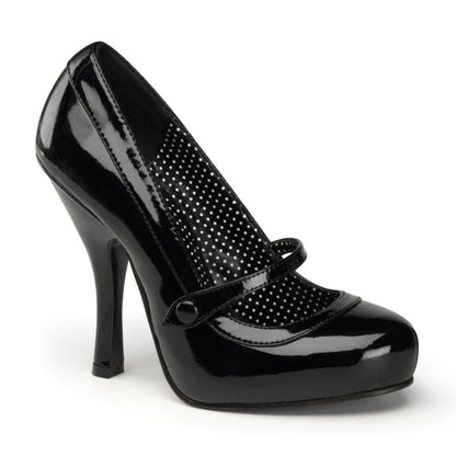 Pin Up Couture Womens Pumps CUTIEPIE-02 Blk Pat