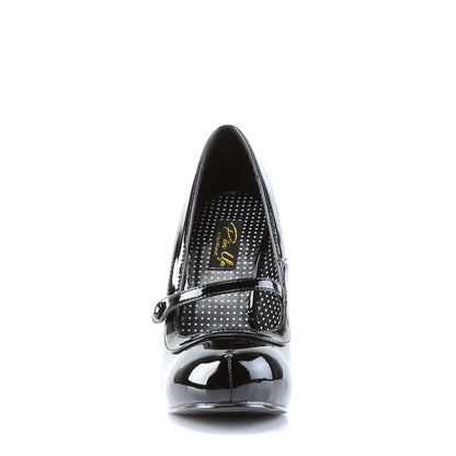 Pin Up Couture Womens Pumps CUTIEPIE-02 Blk Pat