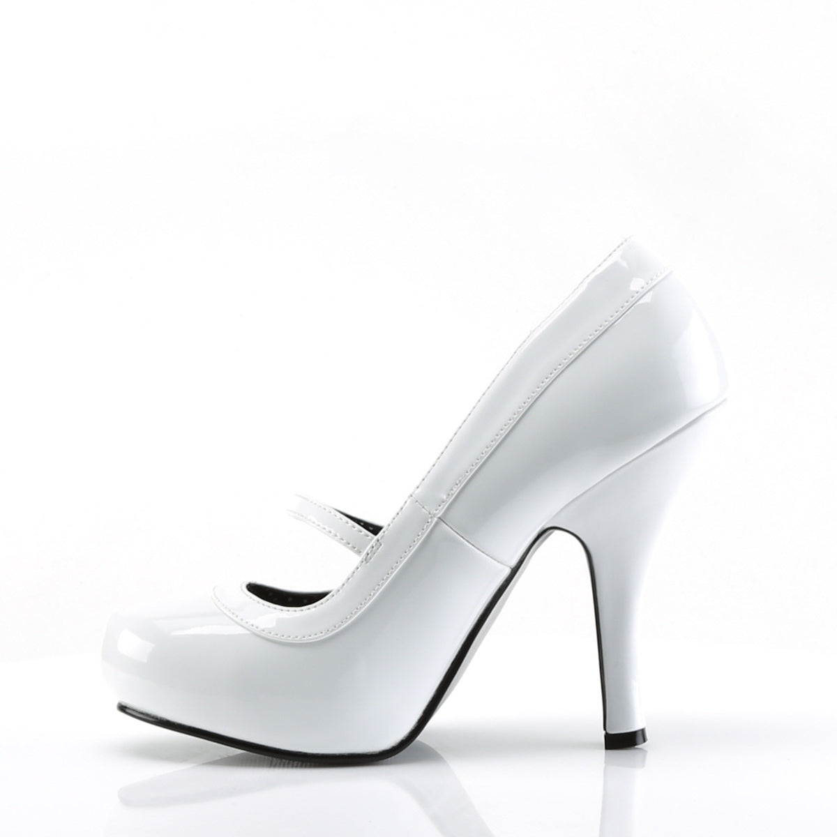 Pin Up Couture Womens Pumps CUTIEPIE-02 Wht Pat