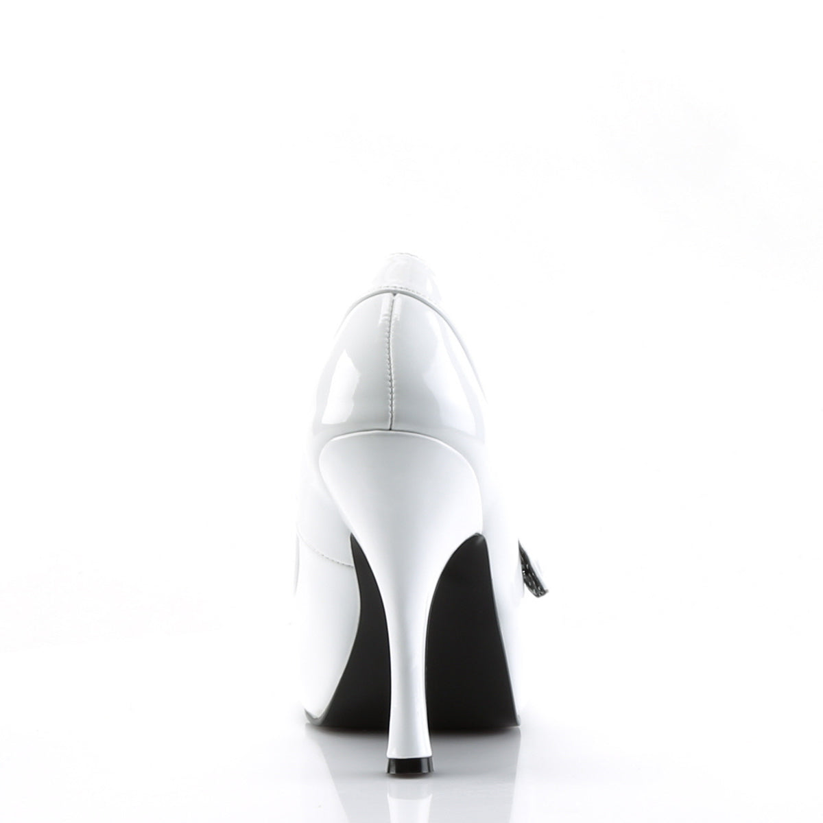 Pin Up Couture Womens Pumps CUTIEPIE-02 Wht Pat