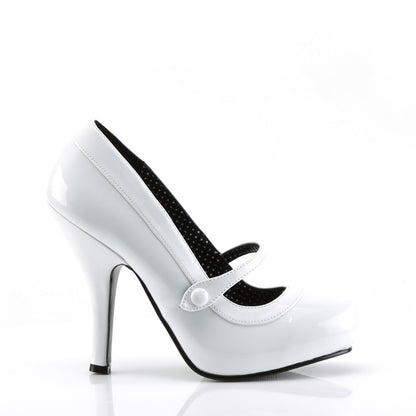 Pin Up Couture Womens Pumps CUTIEPIE-02 Wht Pat