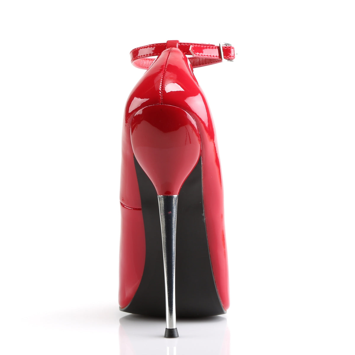 Devious Womens Pumps DAGGER-12 Red Pat