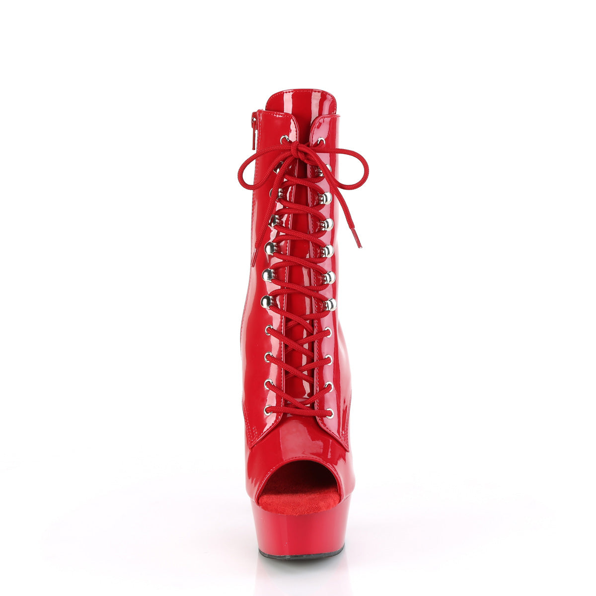 Pleaser   DELIGHT-1021 Red Pat/Red