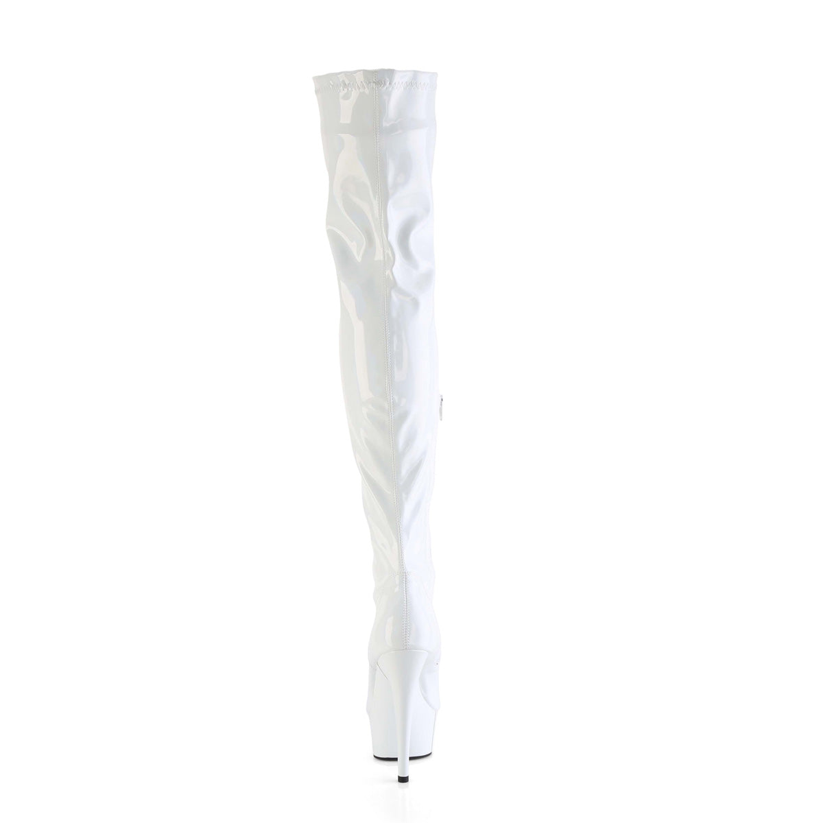 Pleaser   DELIGHT-3000HWR Wht Hologram Pat/M