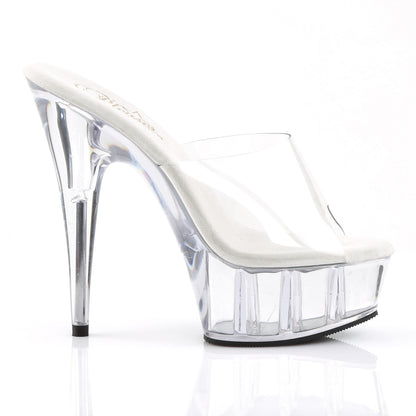Pleaser Womens Sandals DELIGHT-601 Clr/Clr