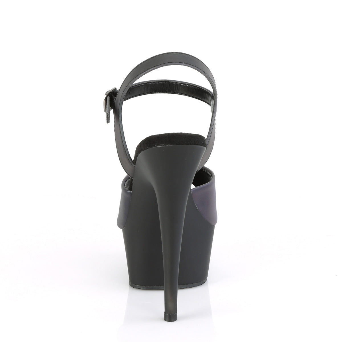 Pleaser Womens Sandals DELIGHT-609REFL Green Multi Reflective/Blk Matte