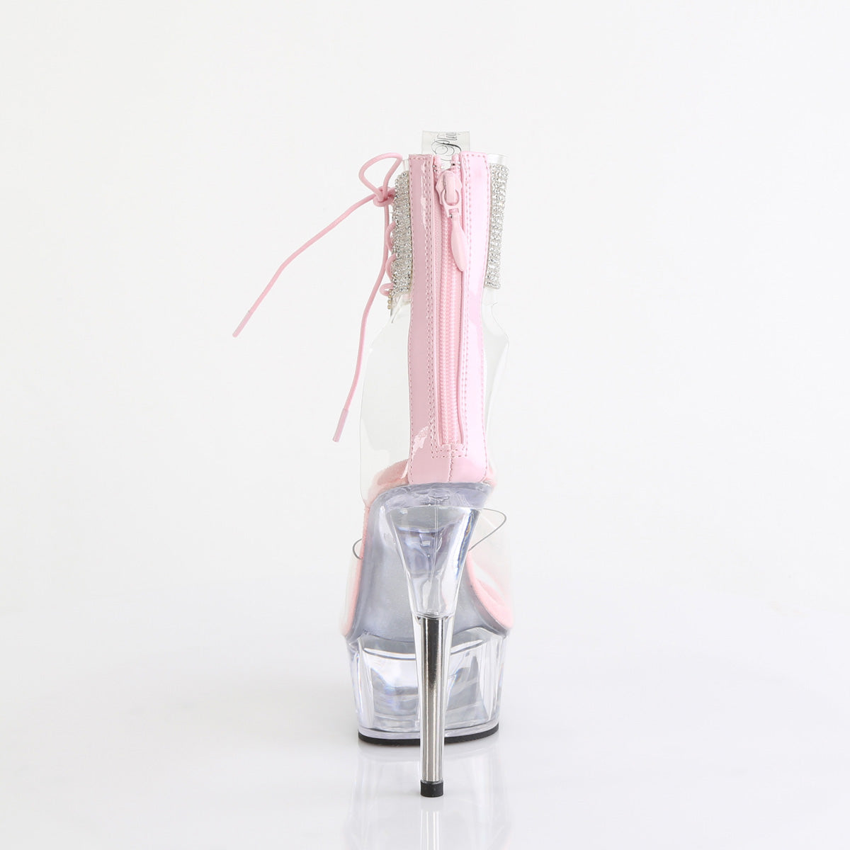 Pleaser   DELIGHT-624RS Clr-B. Pink/Clr