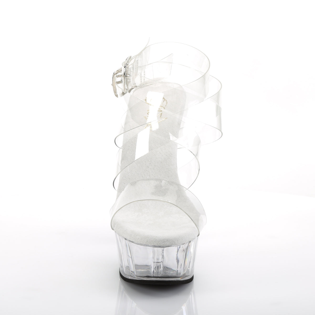 Pleaser Womens Sandals DELIGHT-635 Clr/Clr