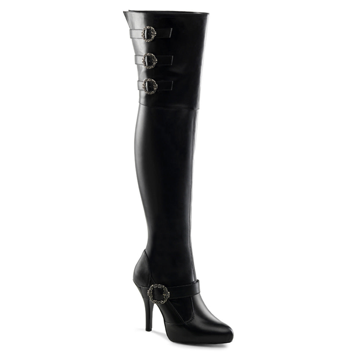 Funtasma Womens Boots DIVA-3006X Blk Str. Pu
