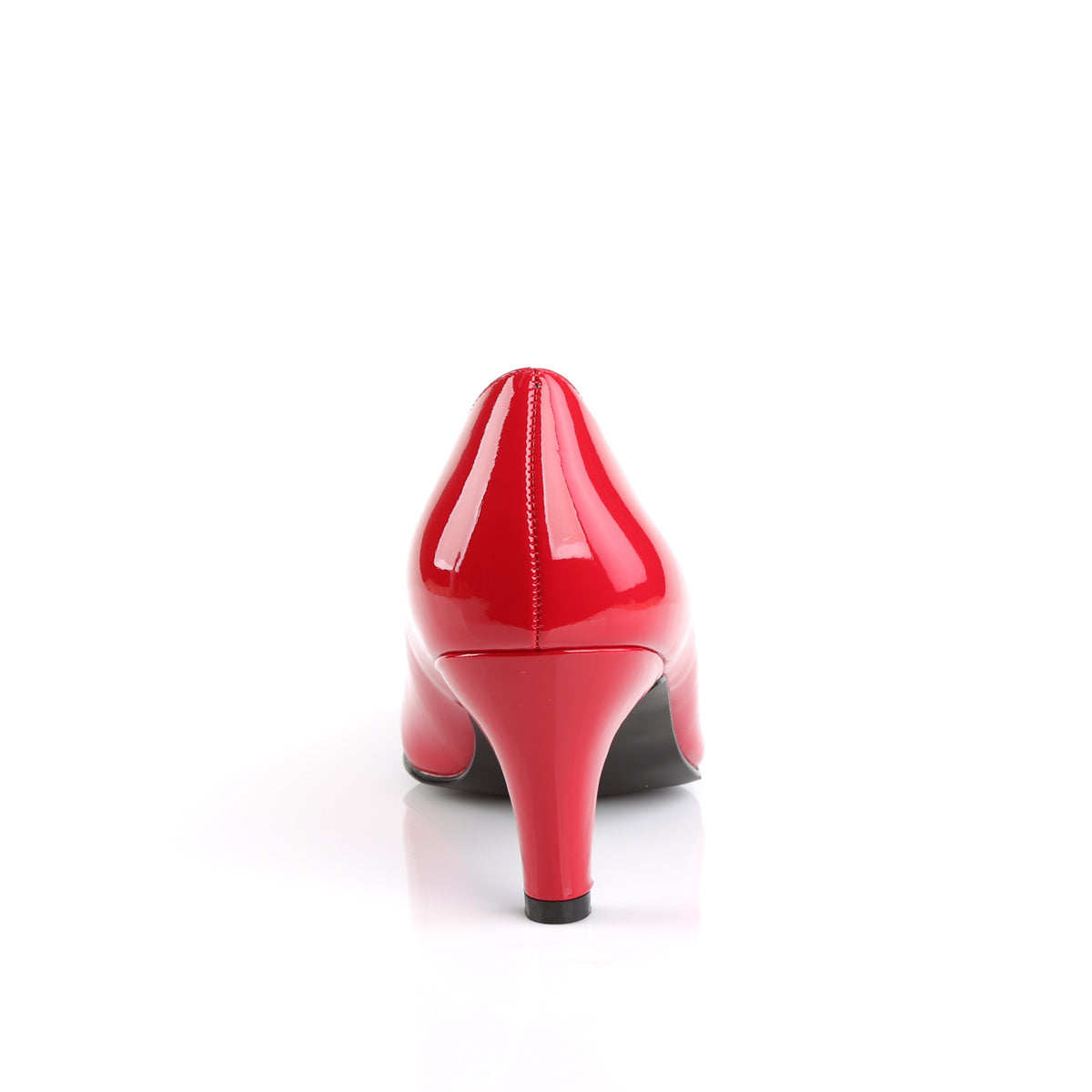 Pleaser Pink Label Womens Pumps DIVINE-420 Red Pat