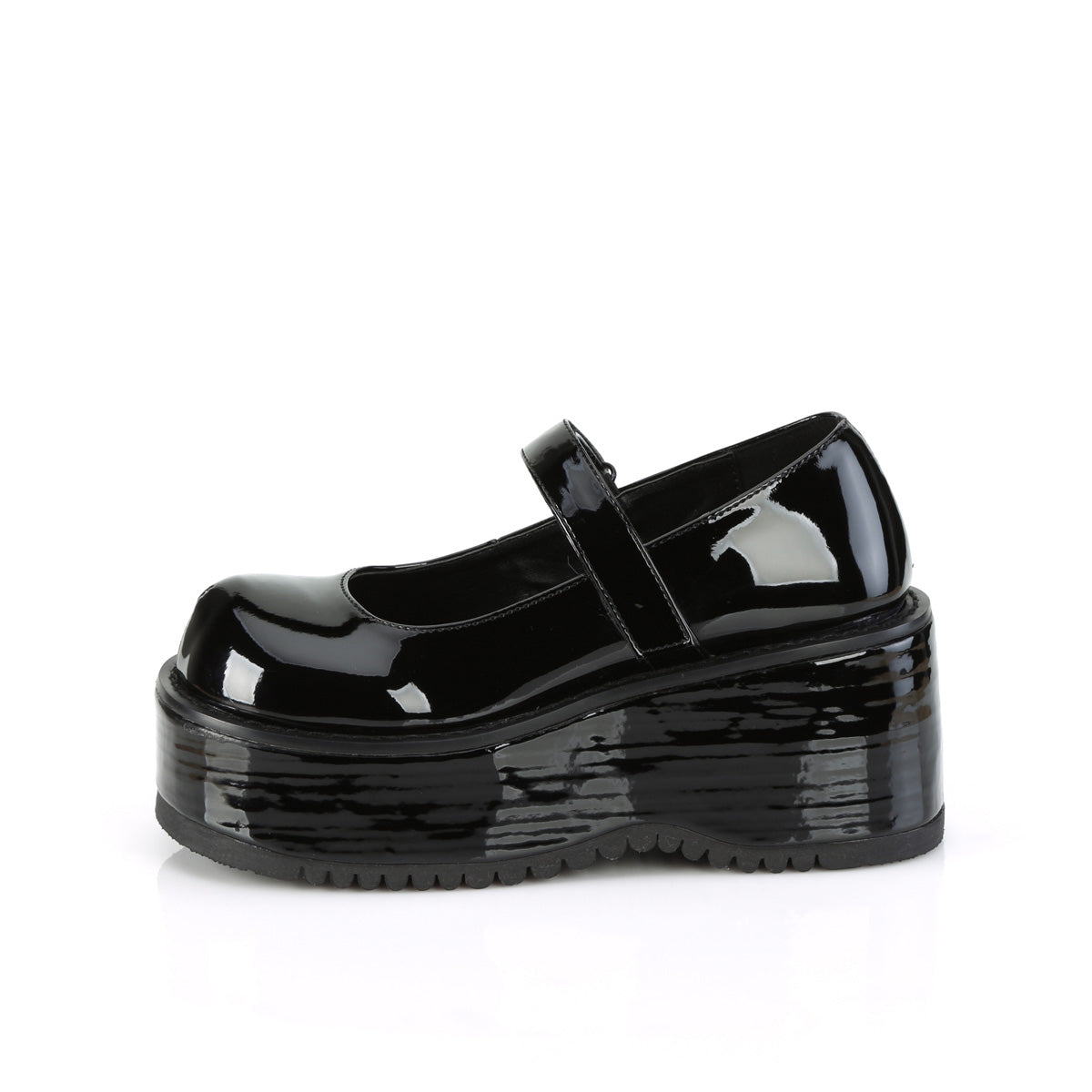 DemoniaCult  Pumps DOLLIE-01 Blk Patent