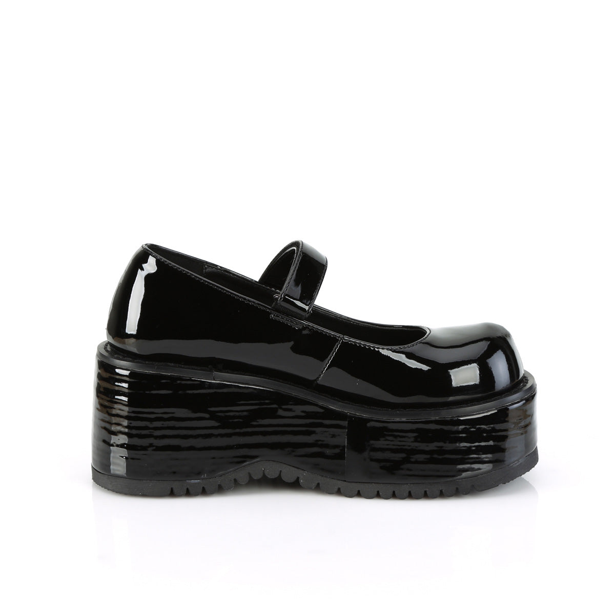 DemoniaCult  Pumps DOLLIE-01 Blk Patent