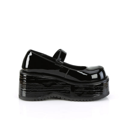 DemoniaCult  Pumps DOLLIE-01 Blk Patent