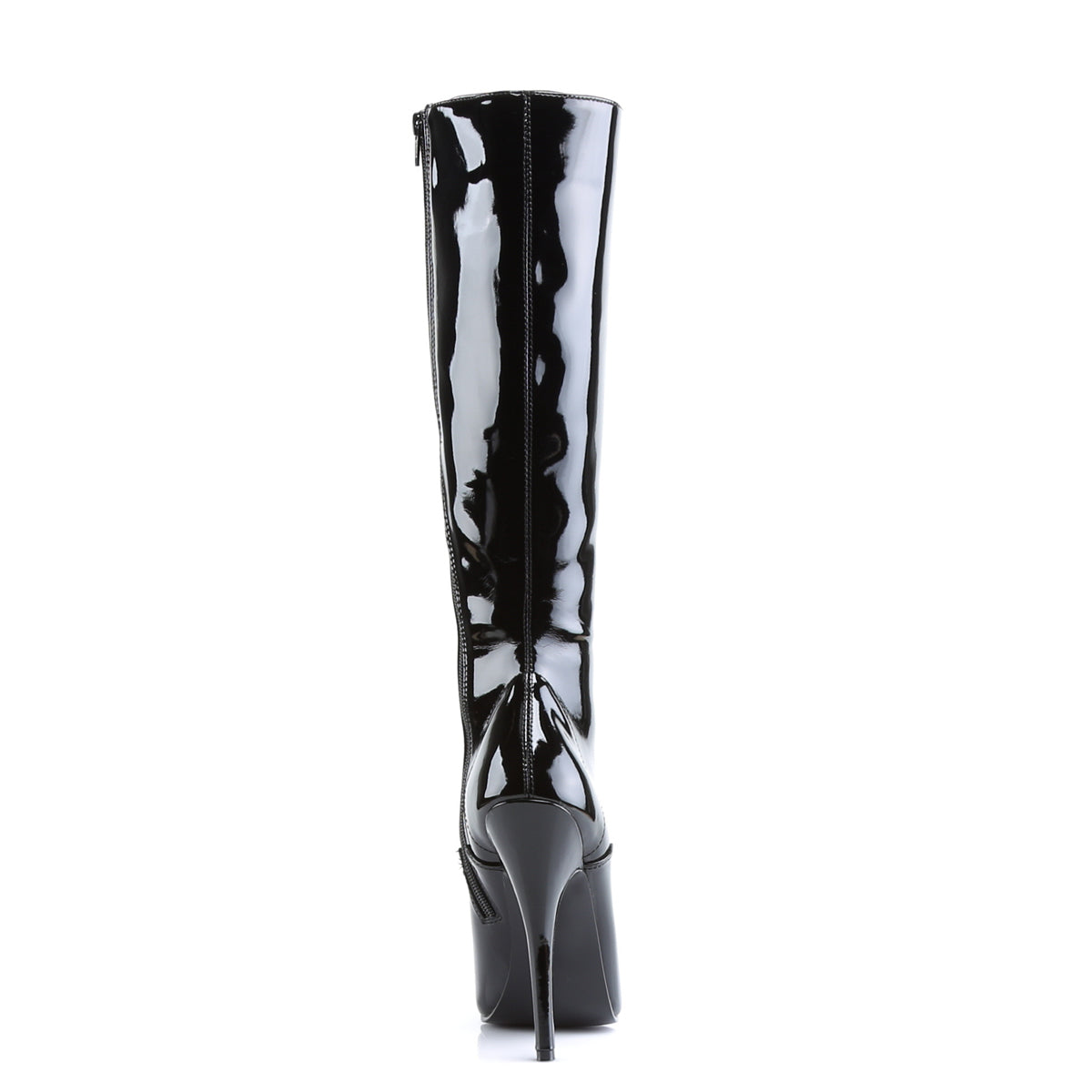 Devious Womens Boots DOMINA-2020 Blk Pat