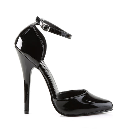 Devious Womens Pumps DOMINA-402 Blk Pat