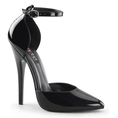 Devious Womens Pumps DOMINA-402 Blk Pat