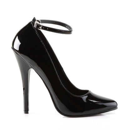 Devious Womens Pumps DOMINA-431 Blk Pat
