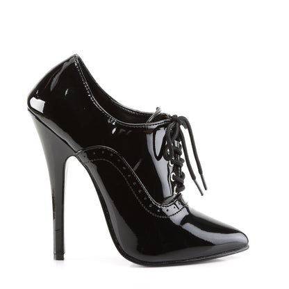 Devious Womens Pumps DOMINA-460 Blk Pat