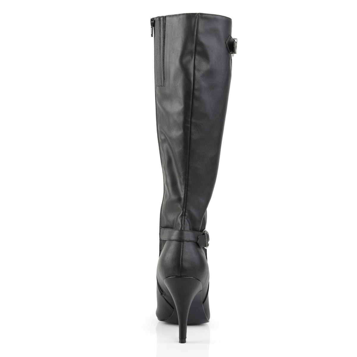 Pleaser Pink Label Womens Boots DREAM-2030 Blk Faux Leather