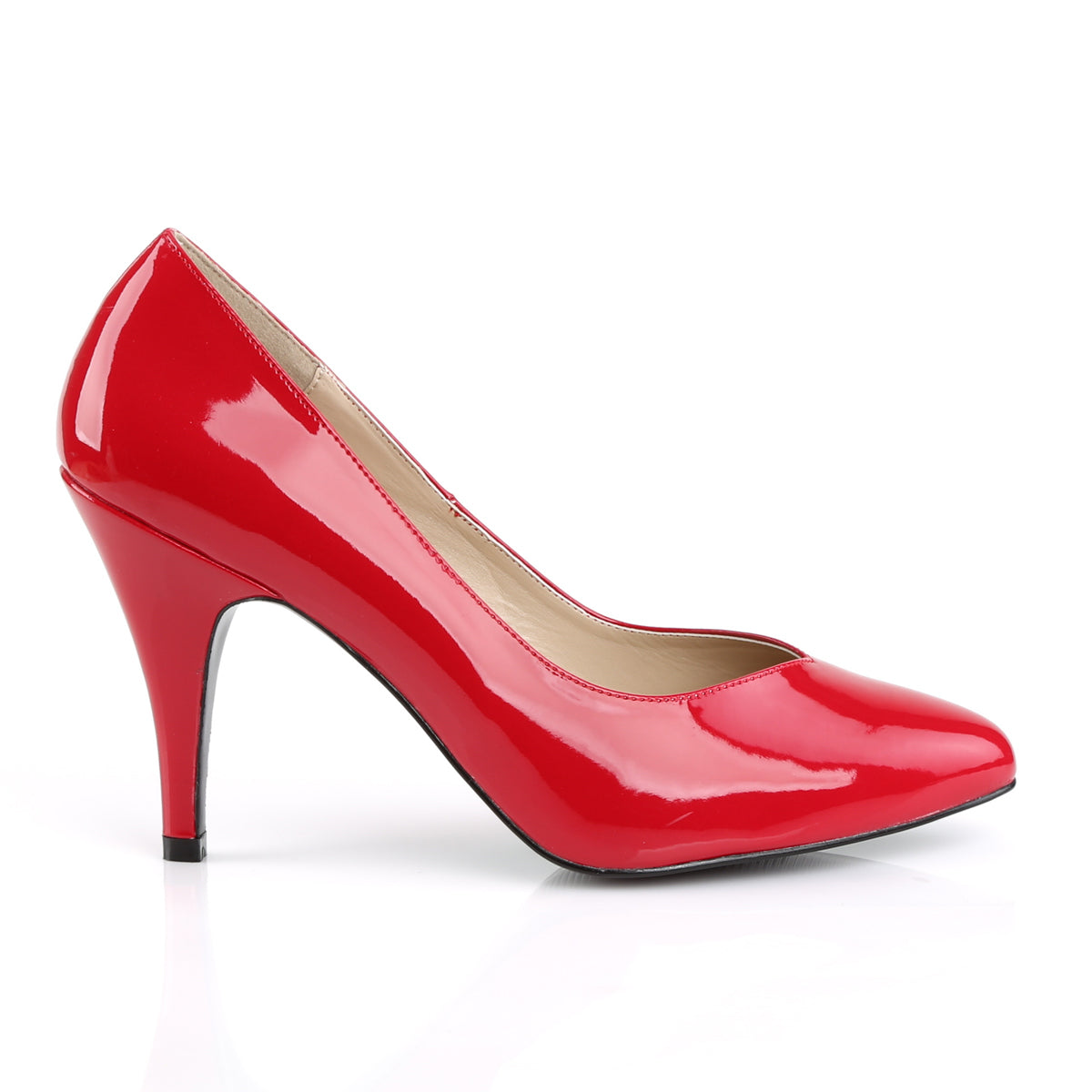 Pleaser Pink Label Womens Pumps DREAM-420 Red Pat