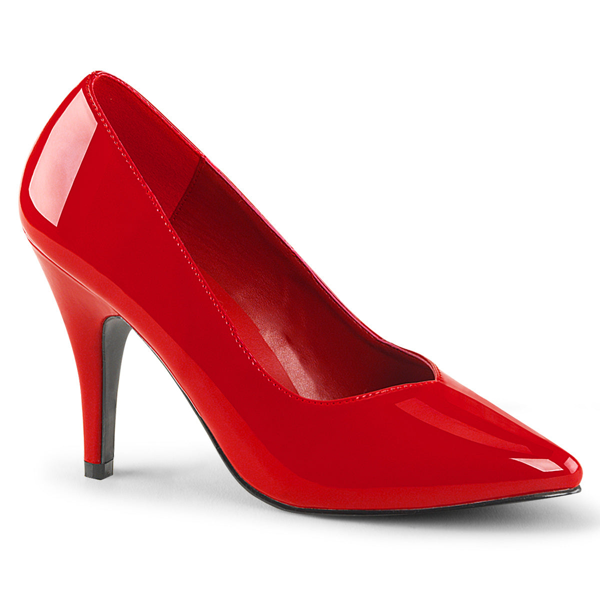 Pleaser Pink Label Womens Pumps DREAM-420 Red Pat